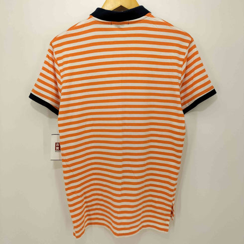 ポロバイラルフローレン Polo by RALPH LAUREN CUSTOM FIT ポニー刺繍 ボーダー ポロシャツ レディース M