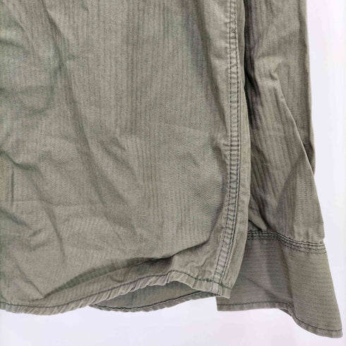 ディーゼルブラックゴールド DIESEL BLACK GOLD ヘリンボーン コットン シャツ ジャケット メンズ import:S