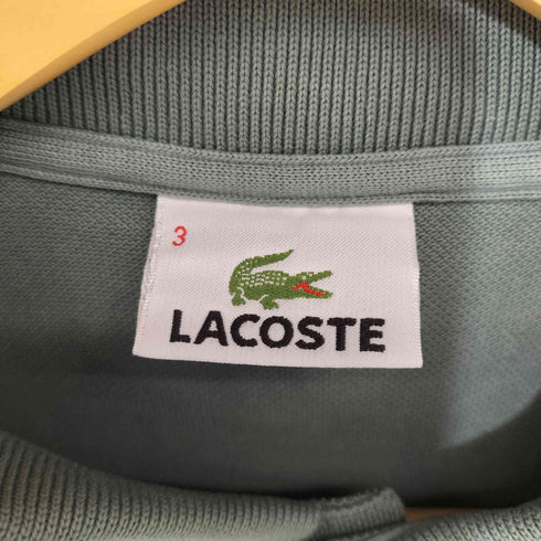ラコステ LACOSTE DEVANLAY社 鹿の子ポロシャツ レディース 3