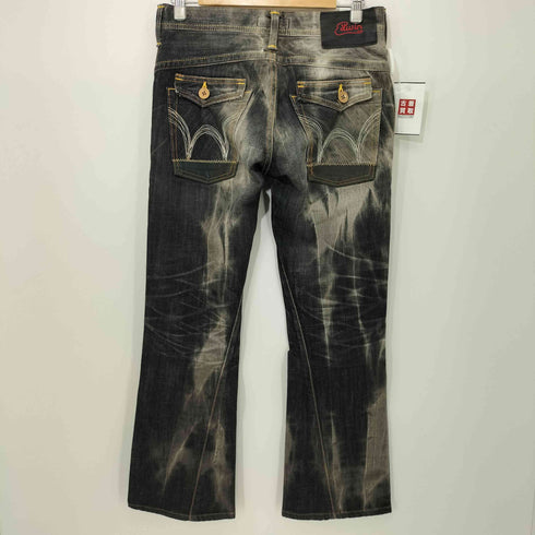 エドウィン EDWIN y2k BLUE TRIP ブリーチ加工 ブーツカット デニムパンツ メンズ US:30-31