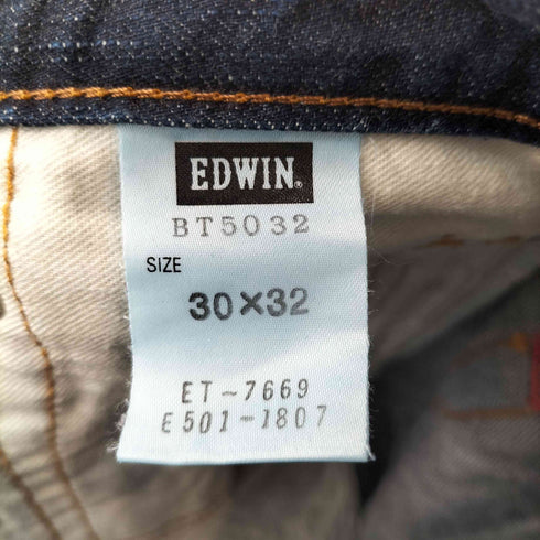 エドウィン EDWIN 503 SLIM BLUE TRIP ストレートデニムパンツ メンズ 30×32
