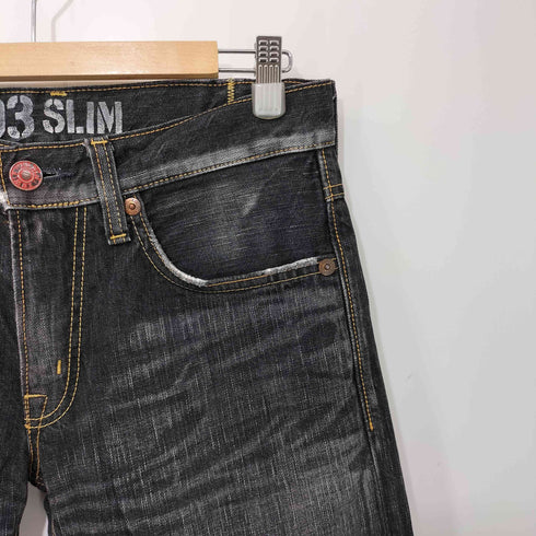 エドウィン EDWIN 503 SLIM BLUE TRIP ストレートデニムパンツ メンズ 30×32