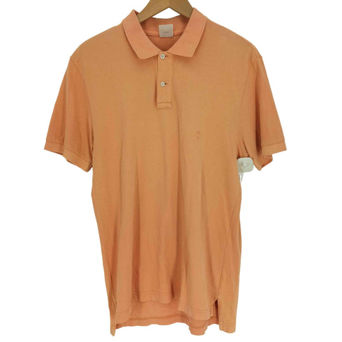 ブルックスブラザーズ BROOKS BROTHERS VINTAGE POLO ロゴ 刺繍 コットン S/S ポロ シャツ メンズ import:M