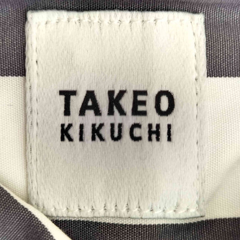 タケオキクチ TAKEO KIKUCHI ワイドピッチ ストライプ シャツ メンズ JPN:M