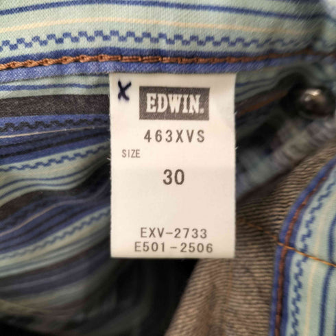 エドウィン EDWIN ウエスタン ストレートデニムパンツ メンズ US:30-31