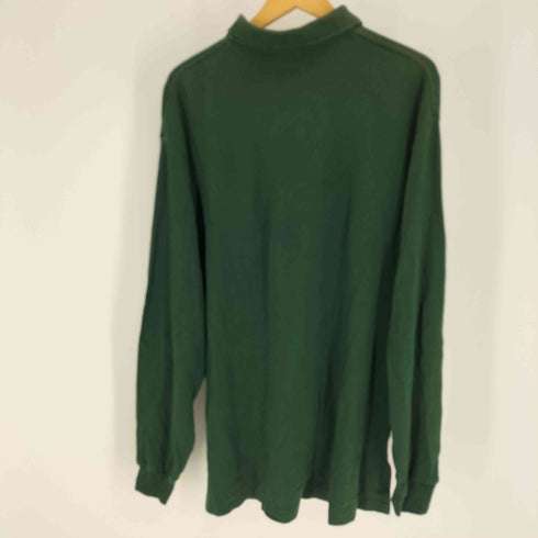 ポロバイラルフローレン Polo by RALPH LAUREN ポニー刺繍 コットン L/S ポロシャツ メンズ import:L
