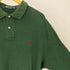 ポロバイラルフローレン Polo by RALPH LAUREN ポニー刺繍 コットン L/S ポロシャツ メンズ import:L