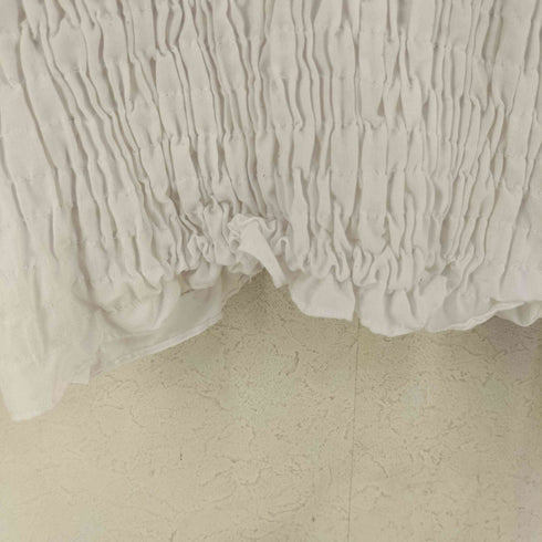 ザラ ZARA スモックドブラウス レディース import:M