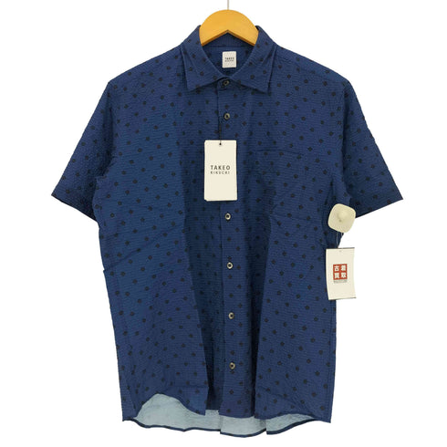 タケオキクチ TAKEO KIKUCHI リップル スモールパターン シャツ メンズ JPN:2