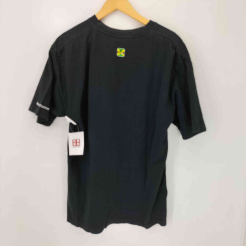 バックチャンネル Back Channel DEF-T 袖ロゴ刺繍 クルーネックTシャツ メンズ JPN:L