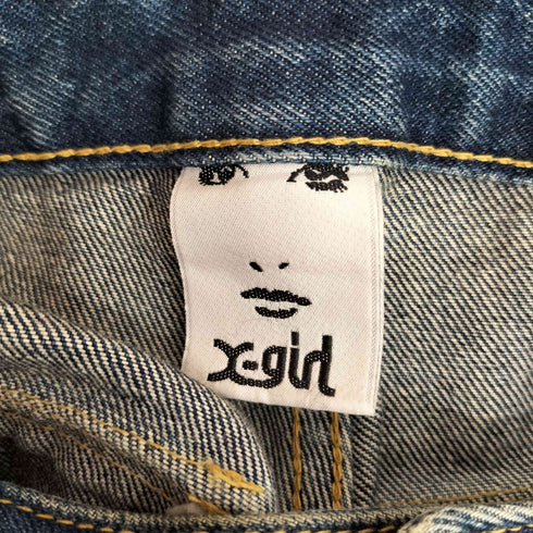エックスガール X-girl POCKET DENIM PANTS レディース JPN:S