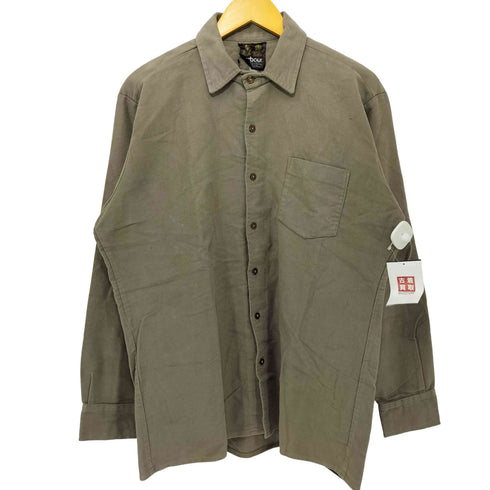 バブアー Barbour 英国製 コットン起毛シャツ メンズ