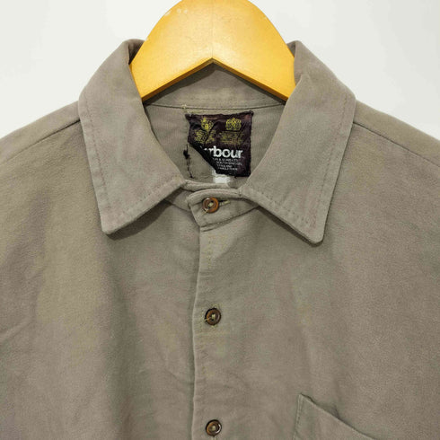 バブアー Barbour 英国製 コットン起毛シャツ メンズ