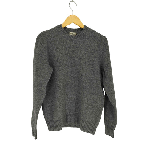 エルエルビーン L.L.Bean 90-00s SHETLAND WOOL クルーネックニット メンズ import:S