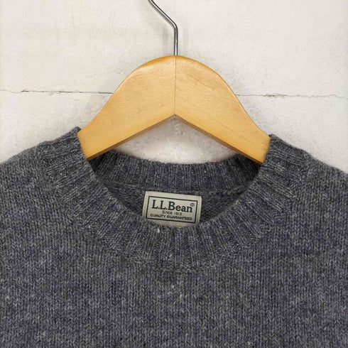 エルエルビーン L.L.Bean 90-00s SHETLAND WOOL クルーネックニット メンズ import:S
