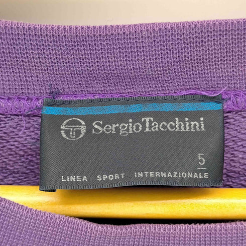 セルジオタッキーニ SERGIO TACCHINI ロゴ刺繍 ラグランスウェット メンズ 5