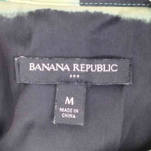 バナナリパブリック BANANA REPUBLIC アート柄 長袖 シャツ ワンピース レディース JPN:M
