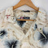 チャップスラルフローレン CHAPS RALPH LAUREN インドネシア製 ハイビスカス柄 コットン アロハシャツ メンズ import:XXL