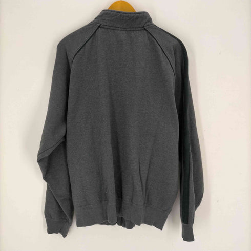 ラッセルアスレチック RUSSELL ATHLETIC パキスタン製 ロゴ刺繍ジップアッププルオーバー メンズ import:XL