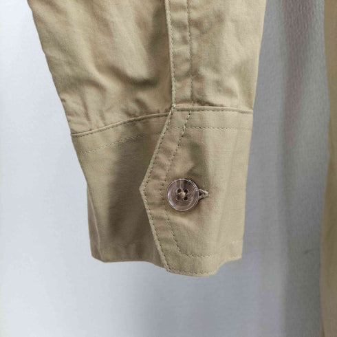 バナナリパブリック BANANA REPUBLIC LS BELTED POPL NEW BRITISH ポプリン ミディ シャツワンピース ロングアウター レディース JPN:M