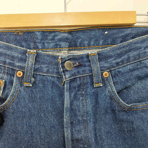 リーバイス Levis 80S 87年製 USA製 1501-0117 ボタン裏653刻印 ボタンフライデニムパンツ メンズ W33 L38