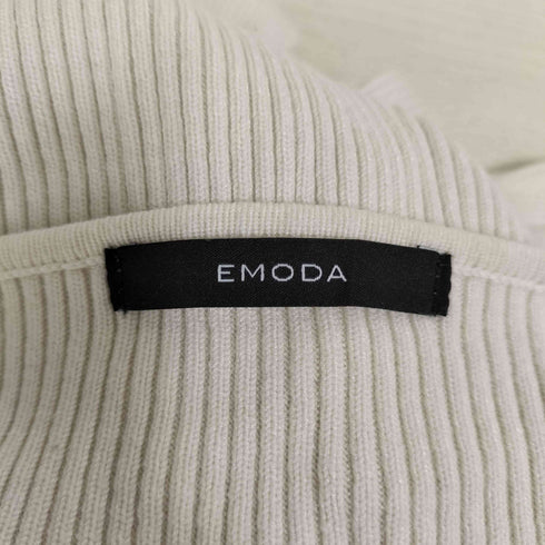 エモダ EMODA レイヤードストラップスキンニット レディース FREE