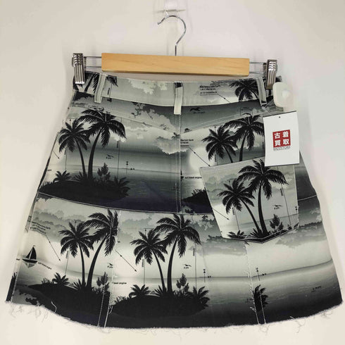 KSENIA SCHNAIDER HAWAII DENIM MINI SKIRT ハワイ デニム ミニスカート レディース M