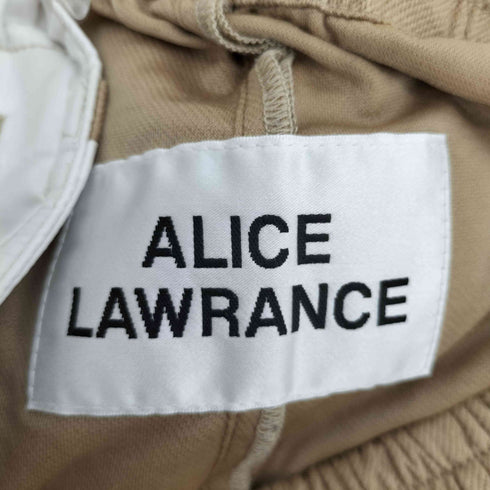 ALICE LAWRANCE LINEN EASY TROUSERS メンズ