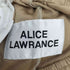 ALICE LAWRANCE LINEN EASY TROUSERS メンズ