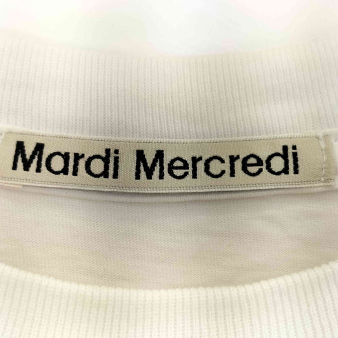 マルディメクルディ Mardi Mercredi プリント クルーネックTシャツ レディース ONE SIZE