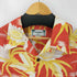 カメハメハ Kamehameha 80-90S USA製 レーヨン L/S アロハシャツ ウッドボタン メンズ import:L