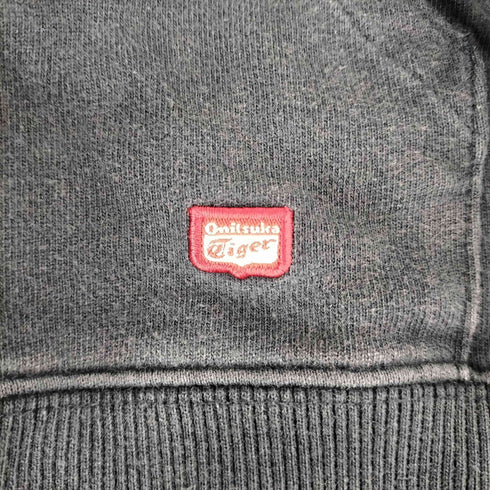オニツカタイガー ONITSUKA TIGER アニマル刺繍 プルオーバーパーカー メンズ JPN:L