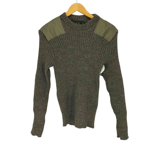 WOOLY BACK イングランド製 コマンドニット ウールセーター メンズ