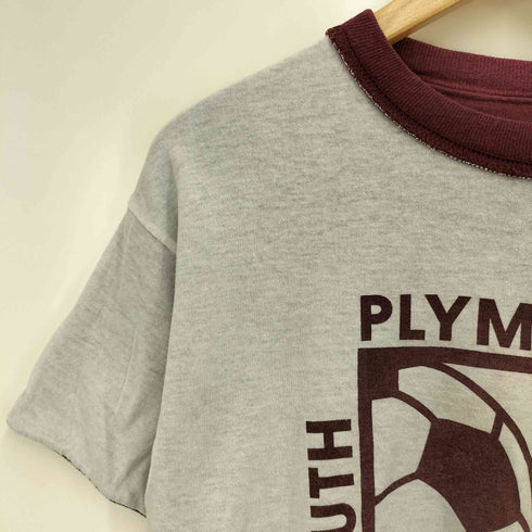 フットボール チーム ナンバリング ロゴ プリント リバーシブル Tシャツ メンズ