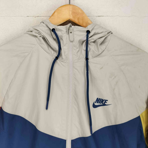 ナイキ NIKE マルチカラー ジップアップ シェルパーカー メンズ JPN:M