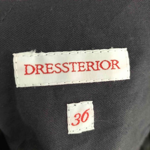 ドレステリア DRESSTERIOR リネンコットンイージーワイドパンツ レディース JPN:36
