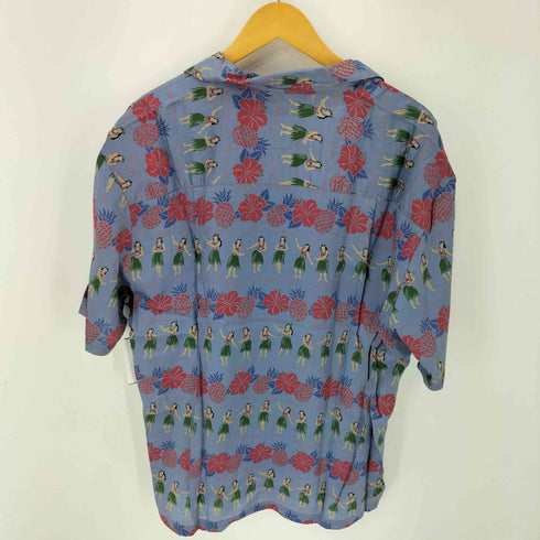 DIAMOND HEAD 80-90S USA製 レーヨン アロハシャツ ウッドボタン メンズ import:L