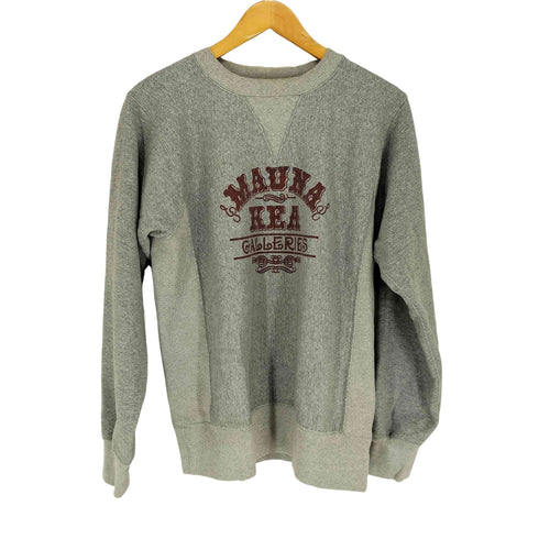 MAUNA KEA GALLERIES ORIGINAL CREW NECK SWEAT SHIR Vガゼット クルーネック リブスウェットトレーナー メンズ JPN:S