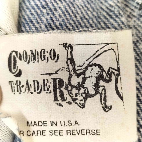USA製 CONGO JEANS ケミカルウォッシュ デニムパンツ メンズ 18