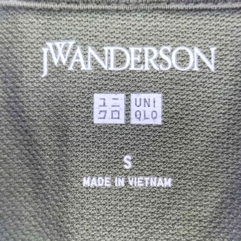 ユニクロジェイダブリューアンダーソン UNIQLO JW ANDERSON ドライカノコポロシャツ(半袖) メンズ JPN:S