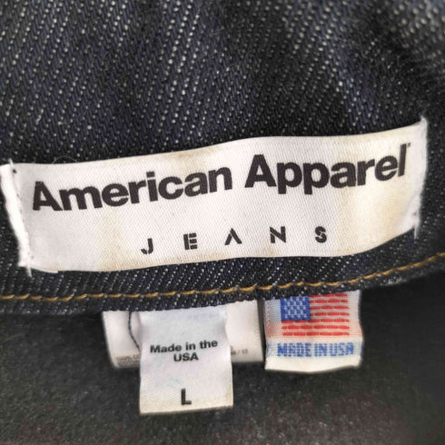 AMERICAN APPAREL JEANS Made in USA デニムジャケット メンズ import:L