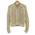 ザラ ZARA 透かし編み カーディガン レディース import:M
