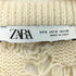 ザラ ZARA 透かし編み カーディガン レディース import:M