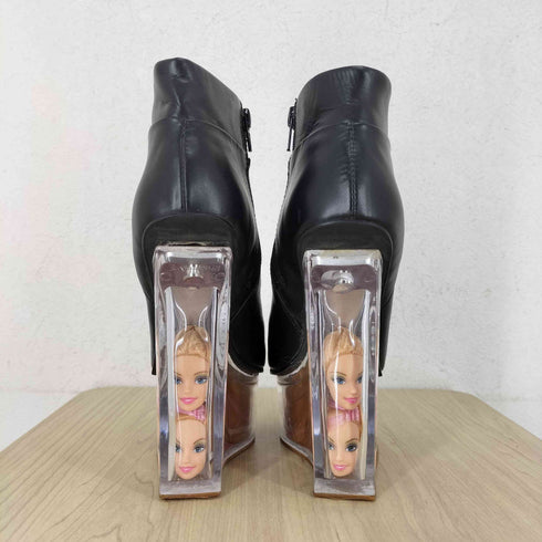 ジェフリーキャンベル Jeffrey Campbell クリア厚底ソールドールブーツ レディース 36