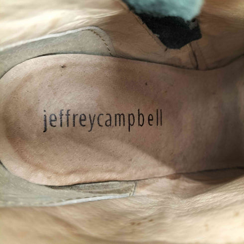 ジェフリーキャンベル Jeffrey Campbell クリア厚底ソールドールブーツ レディース 36