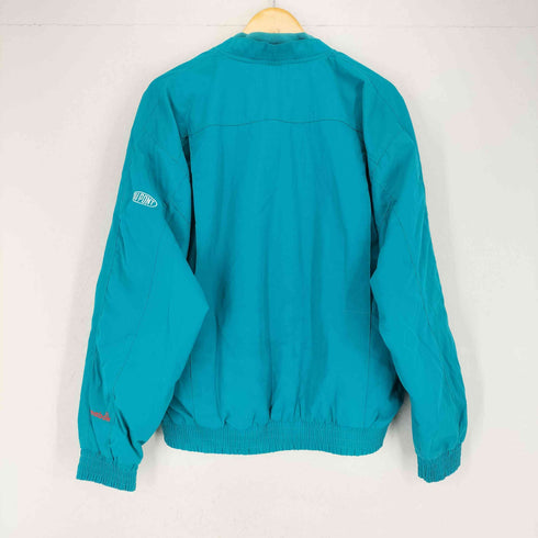 リーボック Reebok GOLF USA製 袖刺繍 ジップアップブルゾン メンズ L
