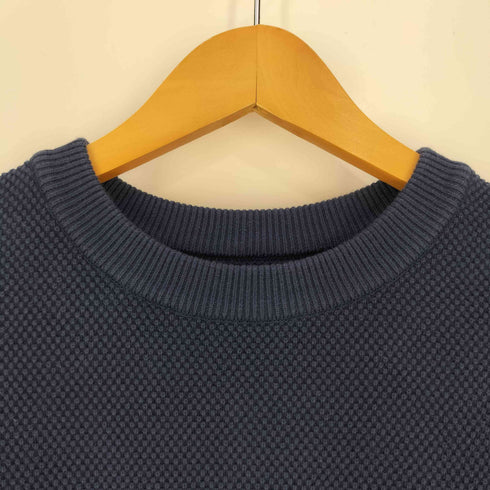 クレプスキュール crepuscule moss stitch L/S sweat 鹿の子 スウェット メンズ JPN:1