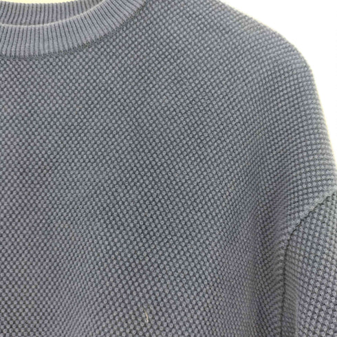 クレプスキュール crepuscule moss stitch L/S sweat 鹿の子 スウェット メンズ JPN:1