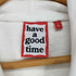 ハブアグッドタイム HAVE A GOOD TIME フロントロゴ プリントプルオーバー パーカー メンズ JPN:S