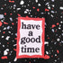 ハブアグッドタイム HAVE A GOOD TIME 総柄デザイン クルーネック半袖Tシャツ カットソー メンズ JPN:S